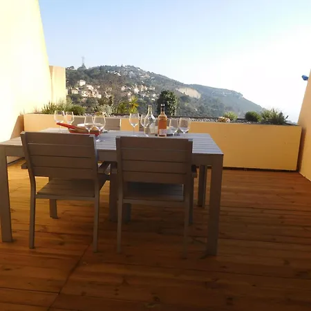 Magnifique Appartement Vue Mer La Turbie Exterior photo